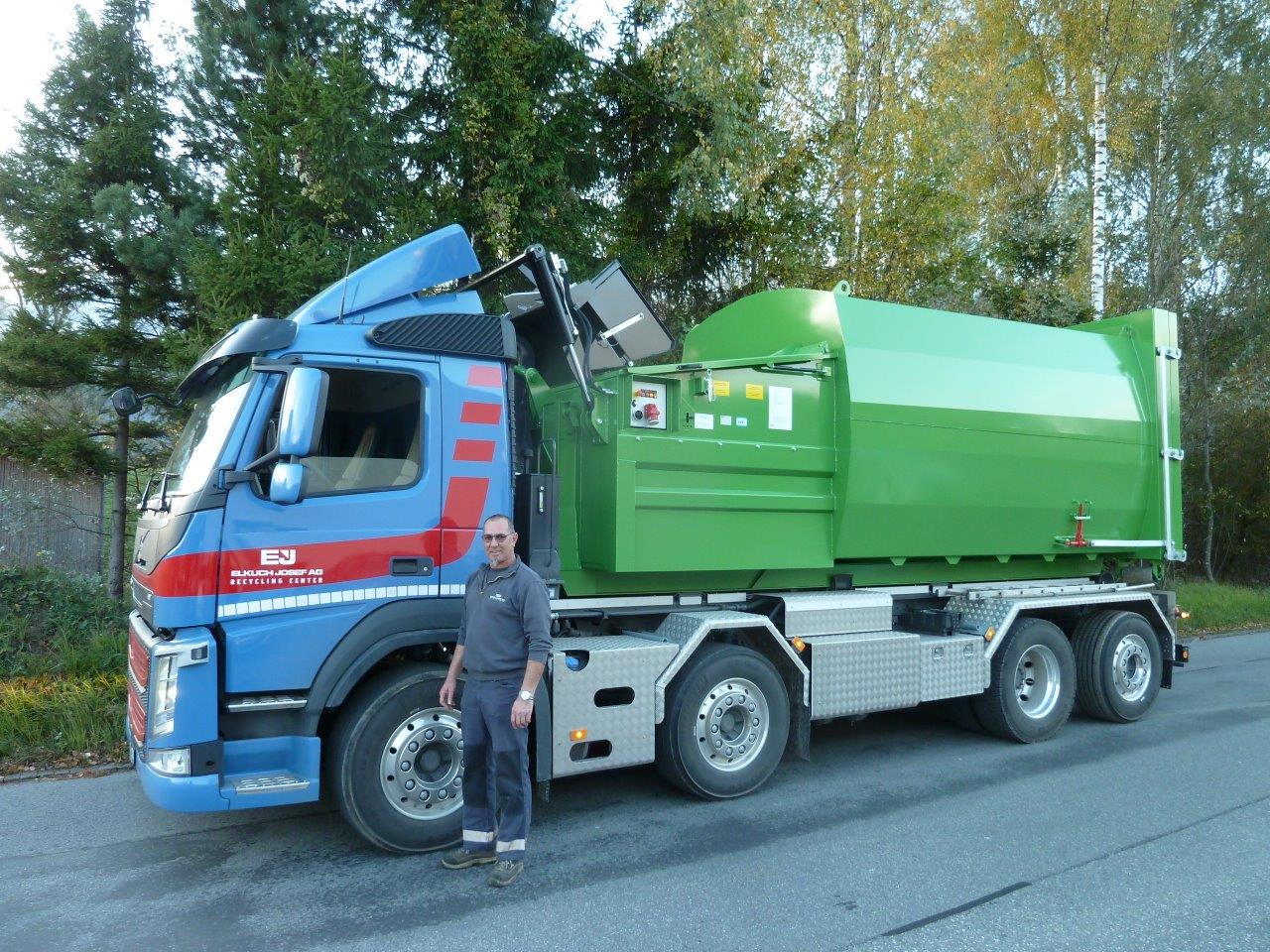 Abrollkipper SAURIER 26TR75 Varitec, Elkuch Josef AG