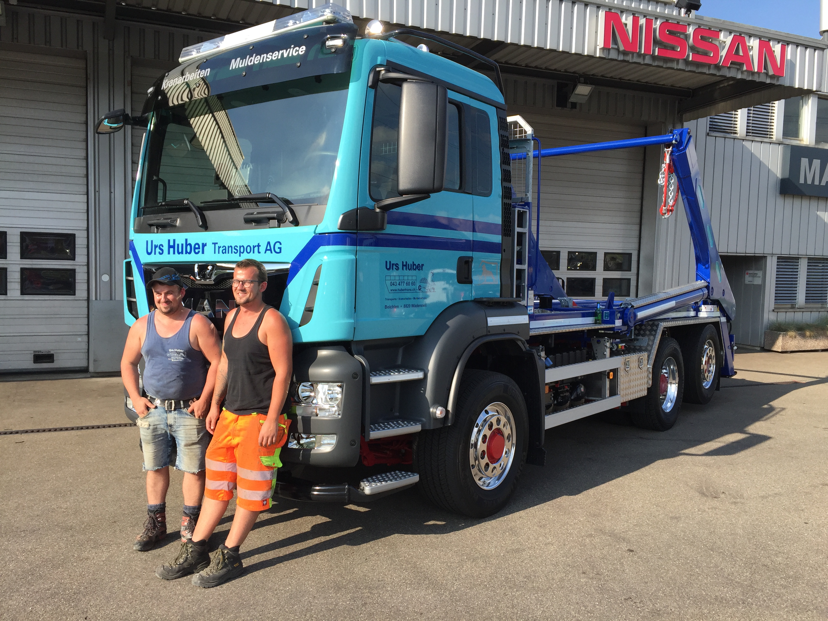 Absetzkipper GIGANT 26T Comfort, Urs Huber Transport AG