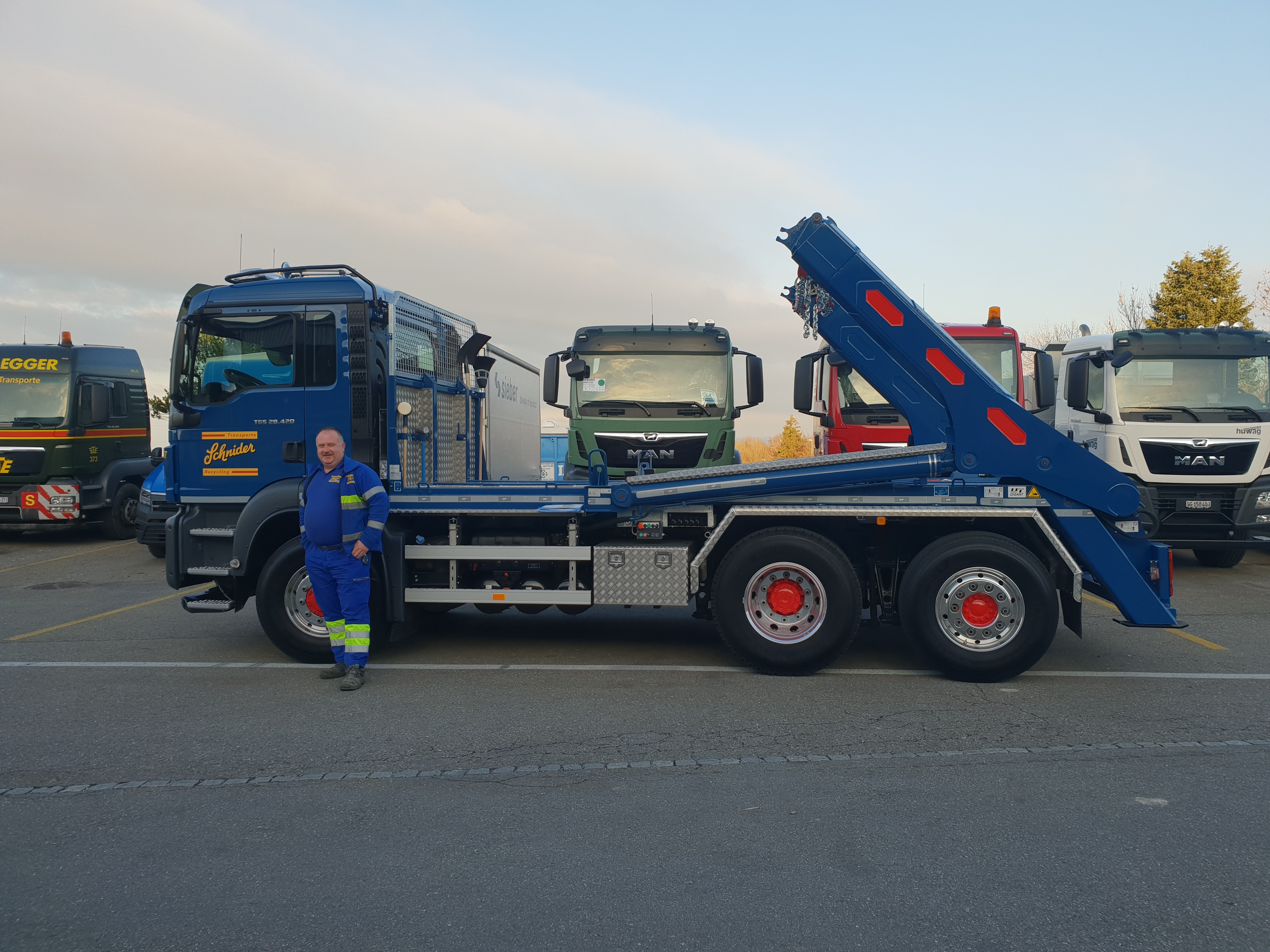 Absetzkipper GIGANT 26T Comfort, Schnider AG