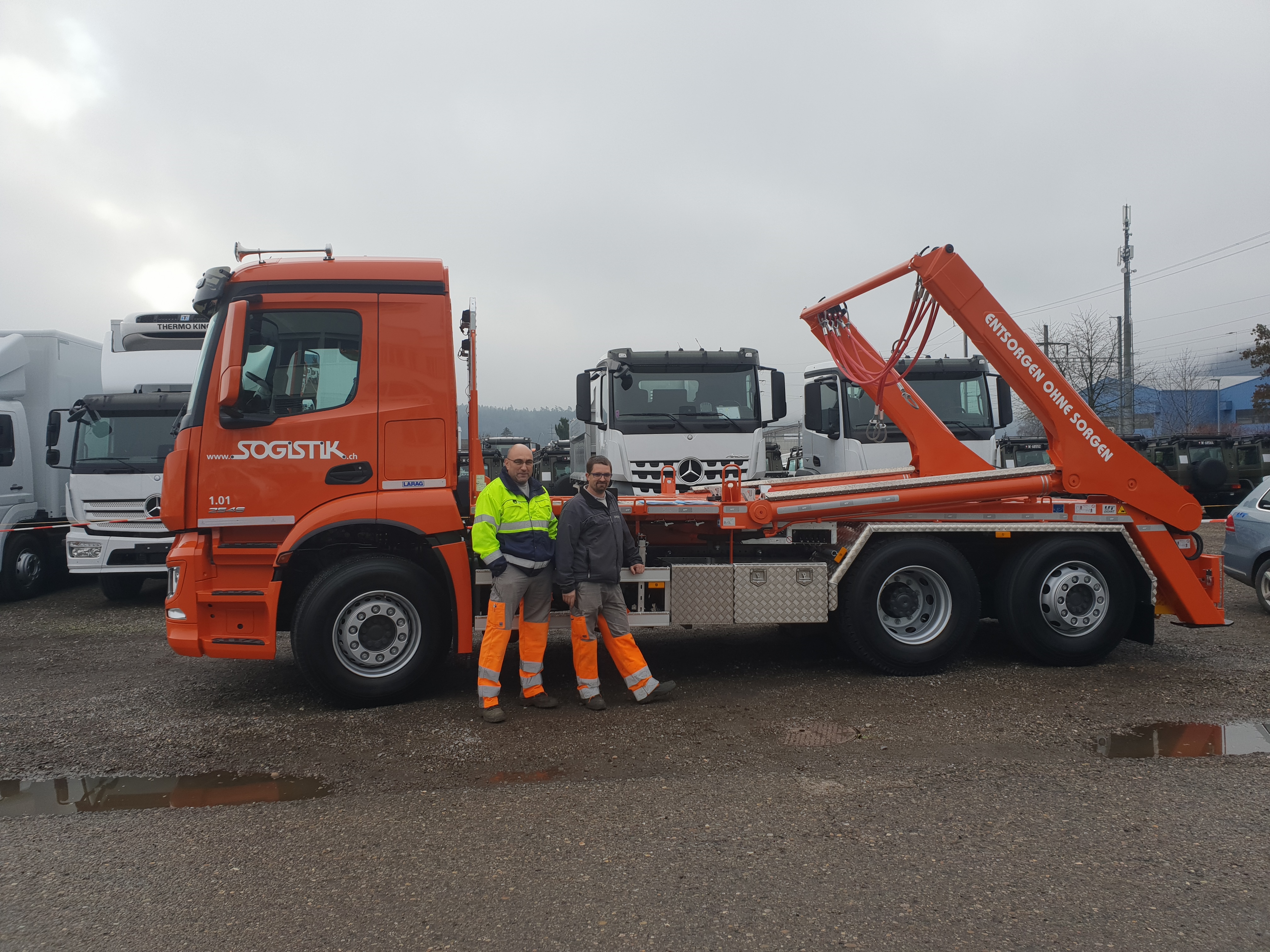 Absetzkipper GIGANT 26T Comfort, Sogistik AG