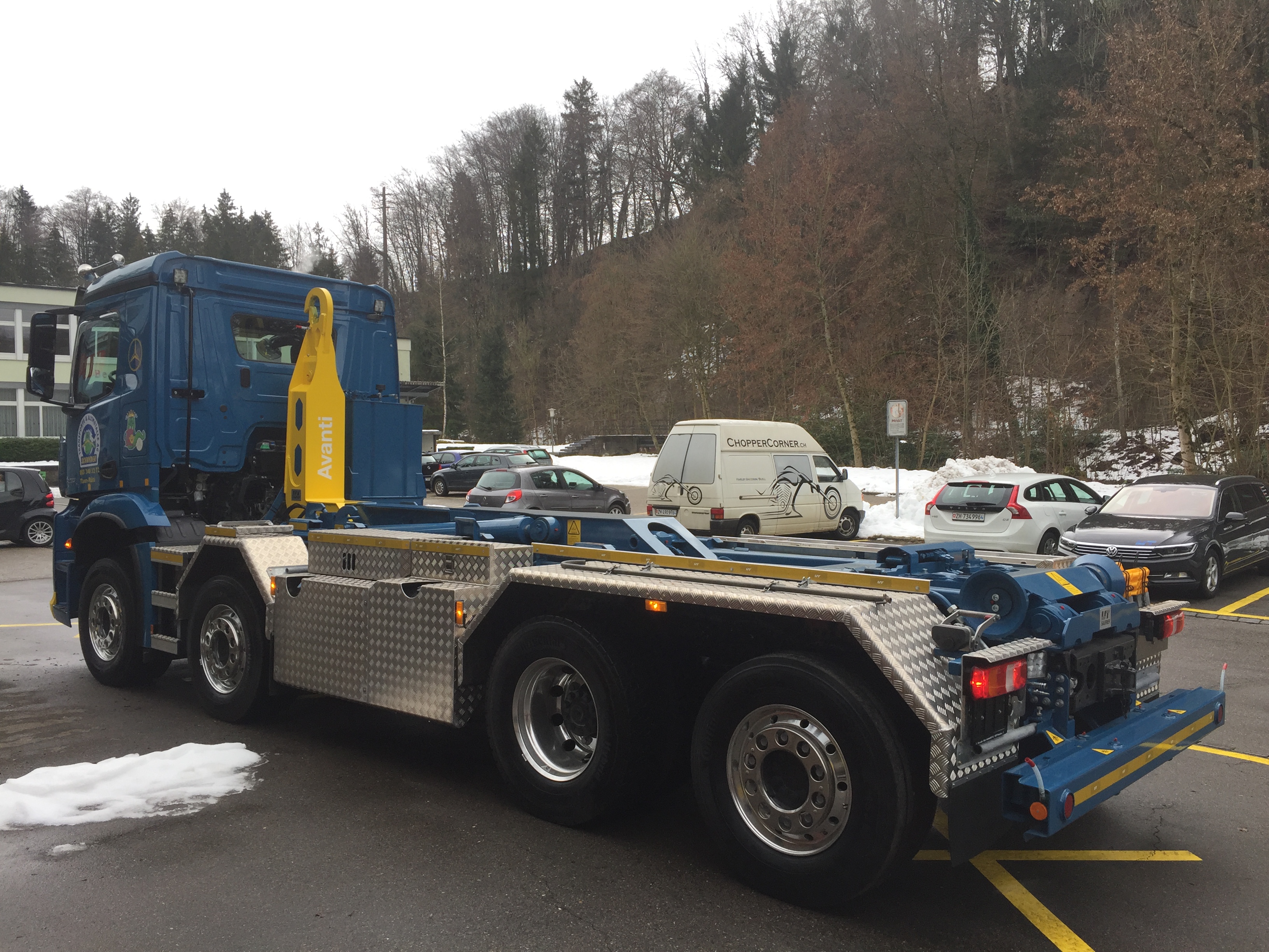 Abrollkipper SAURIER 26TR70 Avanti, Schnyder - Transporte & Altmetall AG