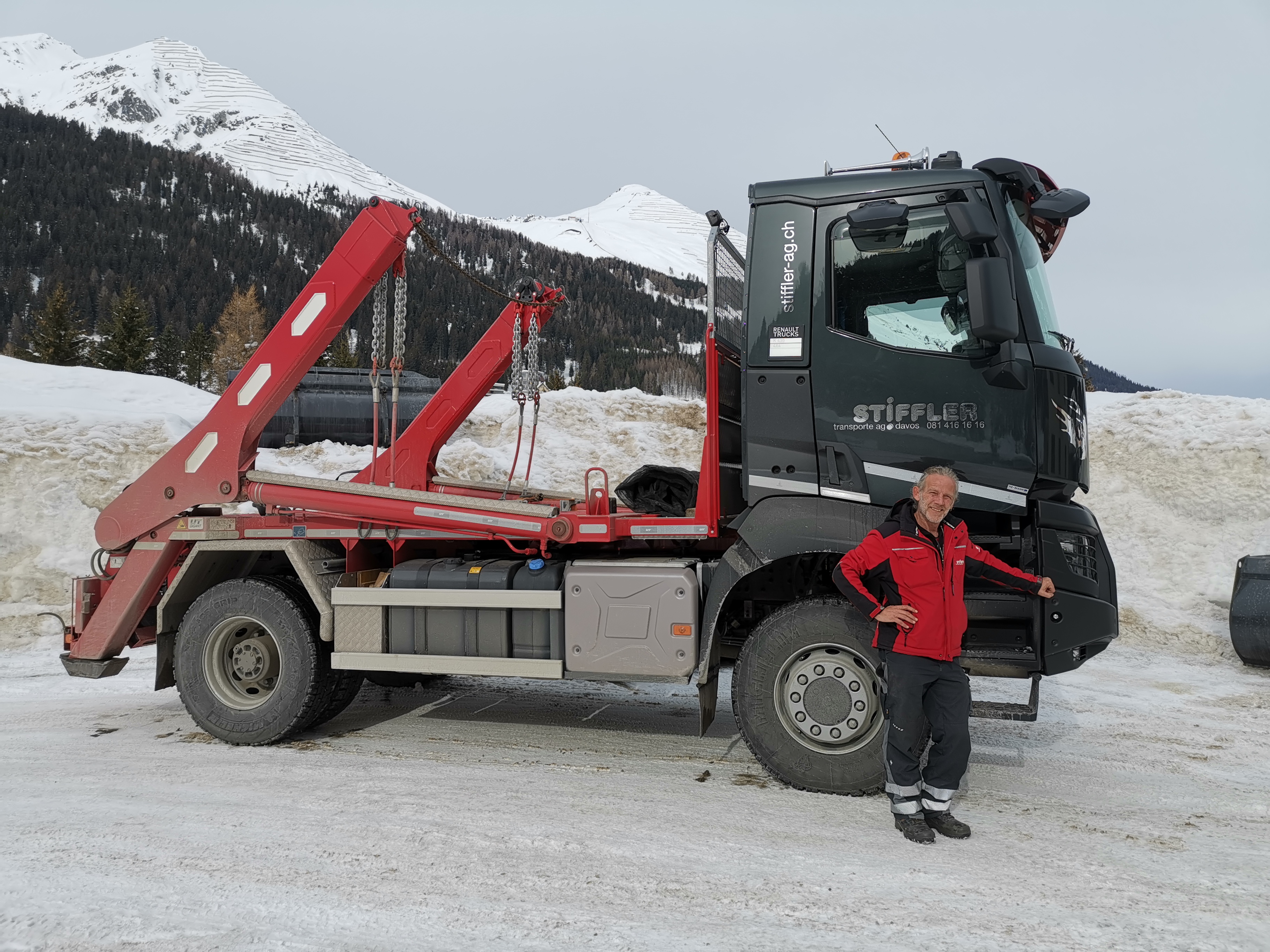 Absetzkipper GIGANT 18T Comfort, Stiffler Transporte AG