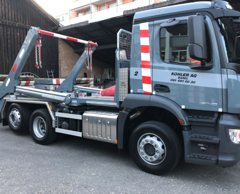 Absetzkipper GIGANT 26T Comfort, Kohler AG Realisierter Absetzkipper GIGANT 26T Comfort der Kohler AG