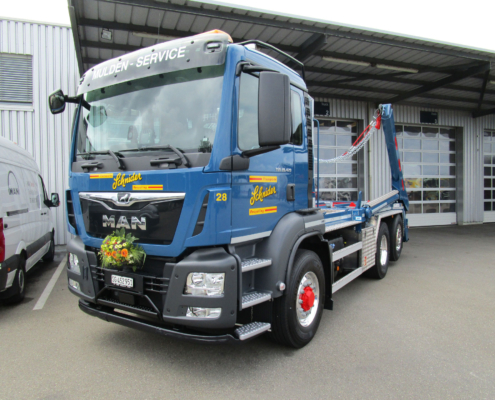 Absetzkipper GIGANT 26T Comfort, Schnider AG Realisierter Absetzkipper GIGANT 26T Comfort der Schnider AG