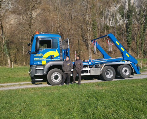 Absetzkipper GIGANT 26T Hösli AG Welaki: Realisierter Absetzkipper GIGANT 26T der Hösli AG