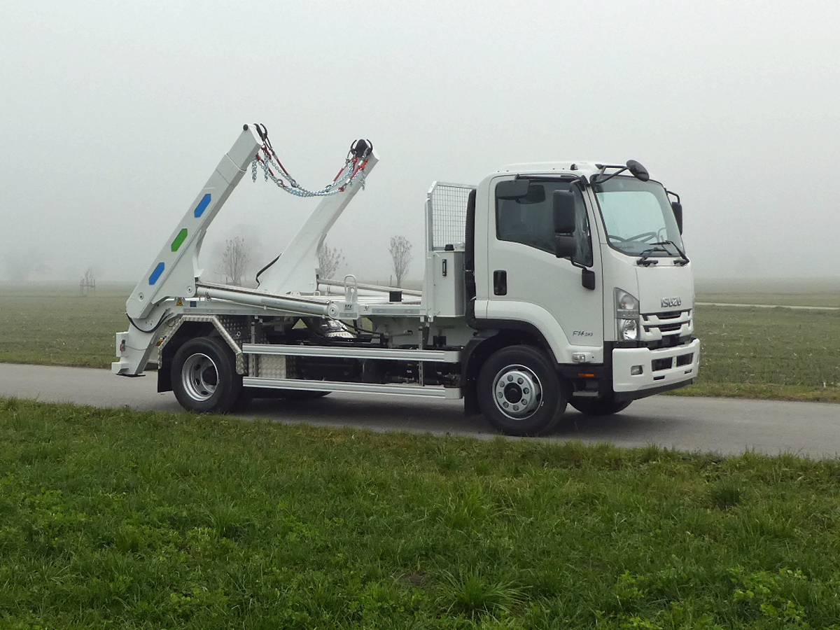 Teleskop-Absetzkipper GIGANT 12T Comfort-Isuzu